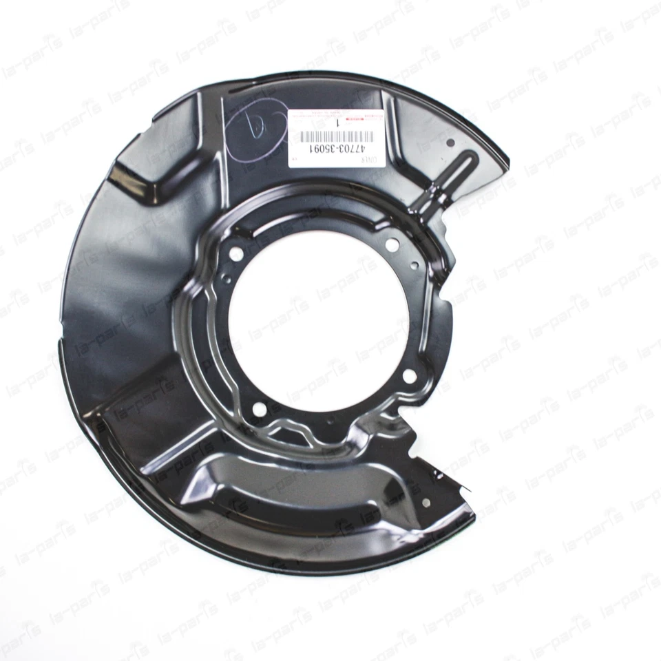 New Genuine OEM Toyota 96-02 4Runner 95-04 Tacoma Front Brake Dust Cover PAIR - Image 3 of 4