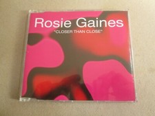 Rosie Gaines: Closer Than Close CD Single 1997 1st UK Press CD BBANG 1