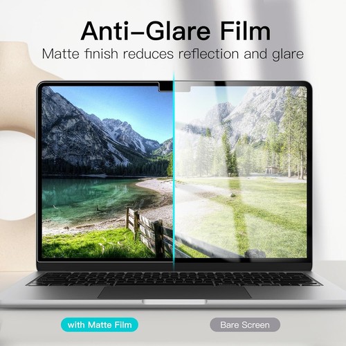 Screen Protector for MacBook Air 15.3-Inch (2024/2023, M3/M2), Anti-Glare PET... - Picture 8 of 12