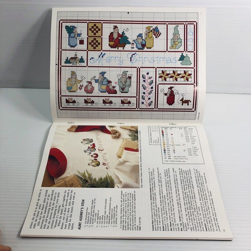 8 Lot For The Love Of Cross Stitch Magazine PREMIER ISSUE +7 1989-1990 issues! - Picture 16 of 18