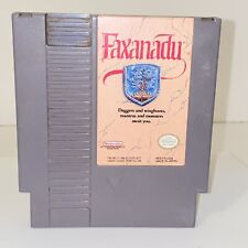 Nintendo NES Original 1985 Faxanadu Video Game Cartridge
