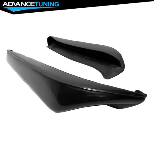 Para 06-13 Lexus IS250 IS350 MDA Delantal de esquina lateral trasero Cenefa Canards PU 2 PIEZAS - Imagen 5 de 6