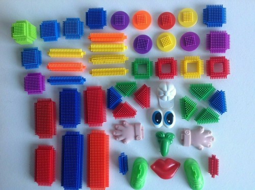 Stickle Bricks Playskool Flair Stickle Bricks Various Sets Special Parts Tubs - Picture 28 of 46