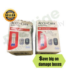 Accu-Chek Aviva Plus 50 Test Strips  **USA SELLER** *Free Shipping