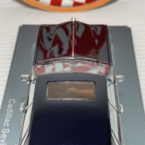 NEO 1/43 Cadillac Seville Dark Blue Light Blue 1981 Resin model muscle 43727 - Picture 10 of 16