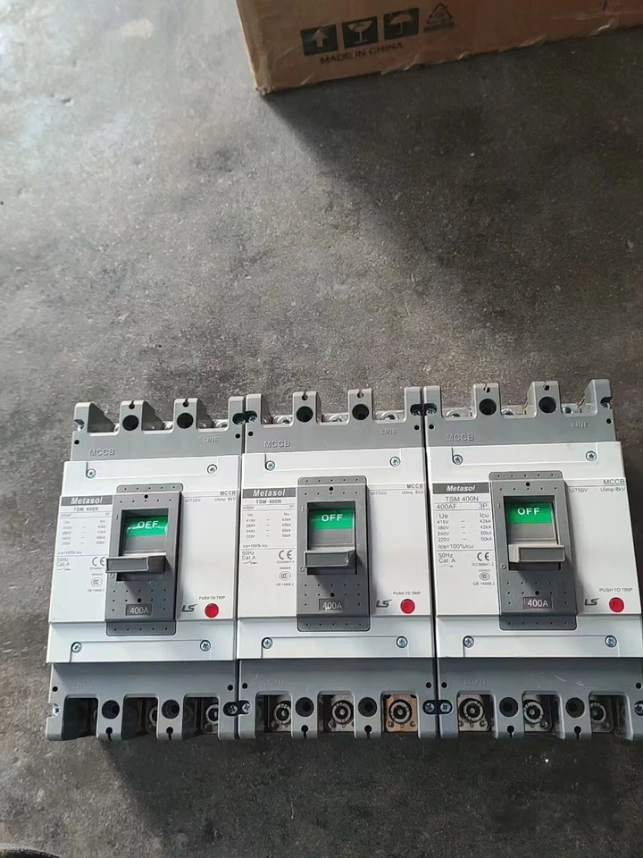 1 Stück gebrauchter LS TSM 400N 400A Leitungsschutzschalter #N692P YF - Bild 2 von 3