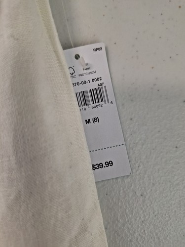 GAP Kids Girls Medium (8) Off White Kids Wide-Leg Crop Pull-On Pants NWT $39.99 - Picture 2 of 3