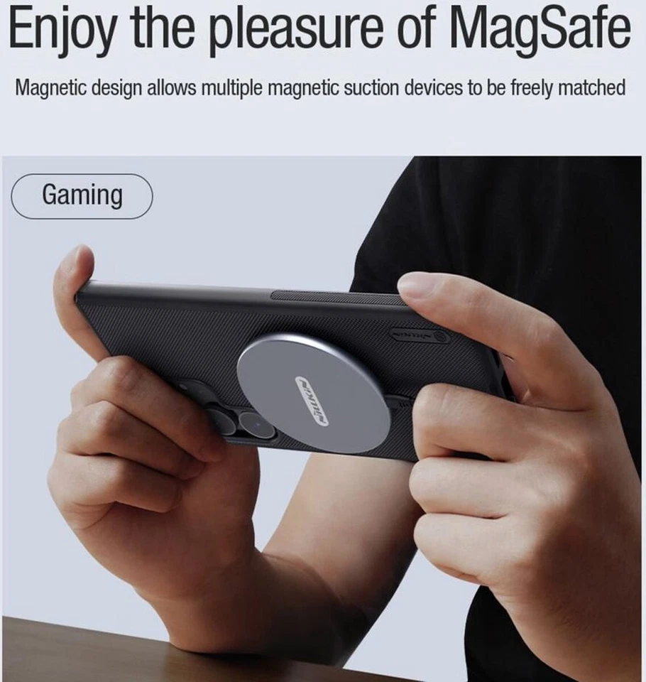 Nillkin Frosted Shield Case Cover for Samsung Galaxy S23 Ultra - Blue - Image 3 of 4