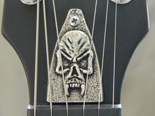 9 SKULL PARTS for ESP LTD ec 100 50 256 10 Guitar knobs PU rings truss cover ect - Picture 7 of 12