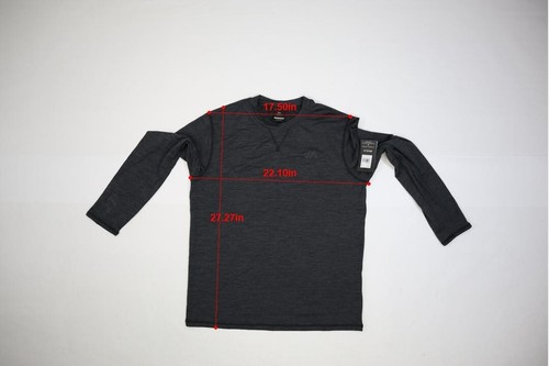 RVCA C-Able Crew Sweatshirt Gray Long Sleeve Athleisure Casual Breathable Mens L - Picture 4 of 10