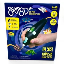 SCRIB3D Junior 3D Printing Pen Set for Kids with Filament & Activity Guide NEW