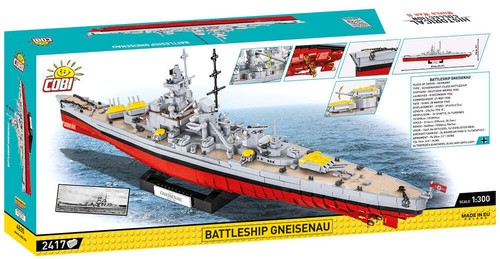 Battleship Gneisenau - COBI 4835 - 2417 Bricks - Picture 2 of 11