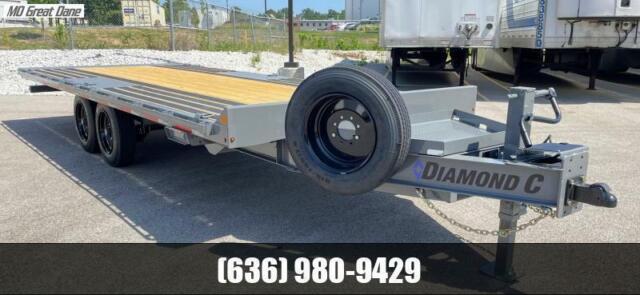 2023 Diamond C Trailers DET 208 22' Deckover Equipment Tilt Trailer 2023 Diamond C Trailers DET 208 22' Deckover Equipment Tilt Trailer