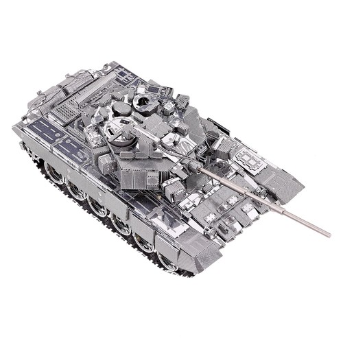 Kits de modelos de metal Piececool 3D tanque de batalla principal T-90A #47 - Imagen 6 de 9