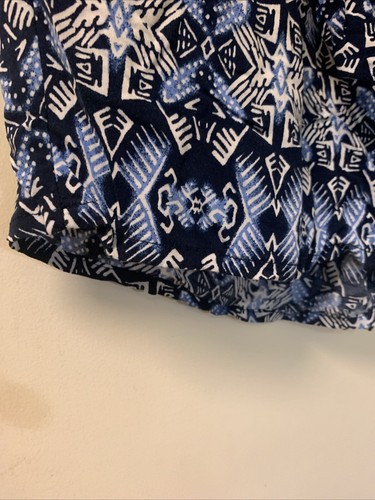 CATO woman shorts size 14/16 elastic waist pockets tie rayon - Foto 4 di 8