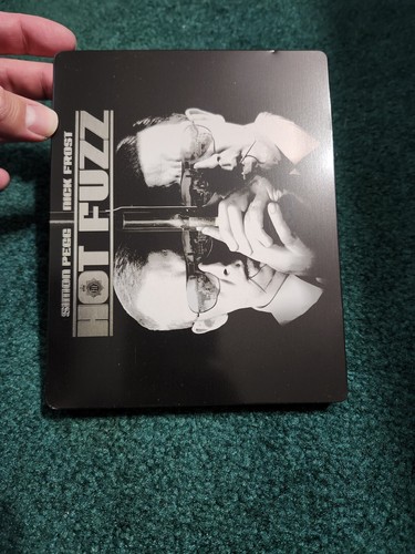 Shaun of the Dead Hot Fuzz World's End UK Steelbook Cornetto Trilogy Open Mint - Picture 6 of 17