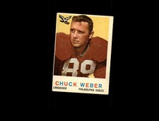 1959 Topps 94 Chuck Weber RC VG #D906077