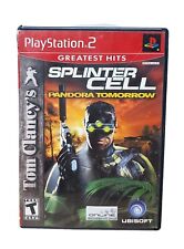 Playstation 2 Tom Clancy’s Splinter Cell Pandora Tomorrow PS2 2004 CIB VGC
