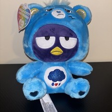 Sanrio Hello Kitty Care Bears Badtz-Maru Dressed As Grumpy Bear 9" Plush NWT