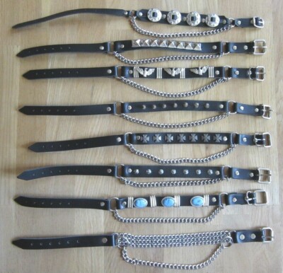 CASPAR Stiefelband Stiefelschmuck Stiefelgürtel Stiefelriemen mit Nieten Strass CASPAR Stiefelband Stiefelschmuck Stiefelgürtel Stiefelriemen mit Nieten Strass