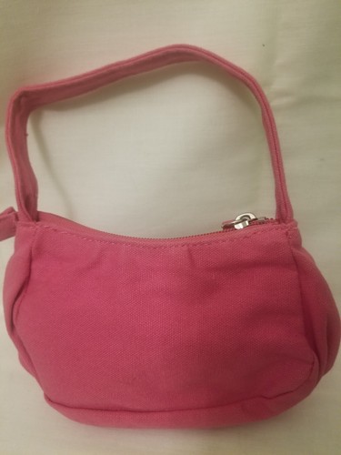 Hello Kitty Purse Pink w/ Rainbow Hearts Sanrio FAB Starpoint 2012 Approx 4"x6" - Picture 4 of 6