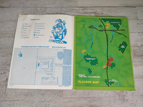 TSR 1982 Gamma World Famine in Far-Go Survival Module GW2 RPG *READ* - Picture 3 of 8