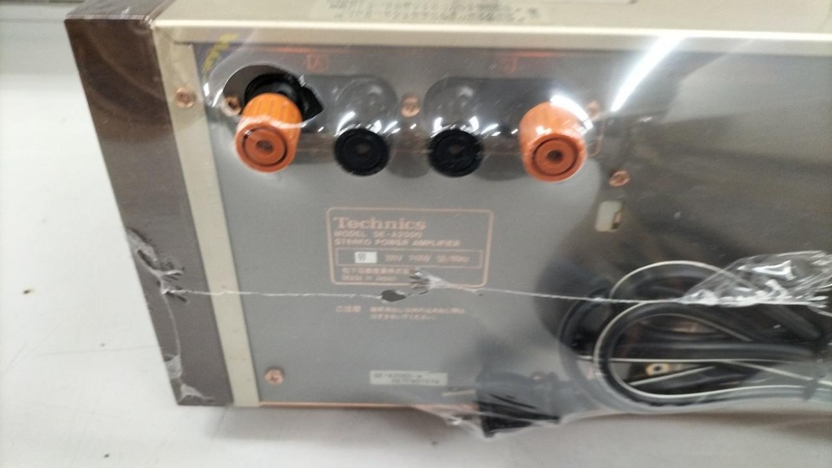 テクニクスパワーアンプ　SE-A2000 Technics SE-A2000の仕様 テクニクス