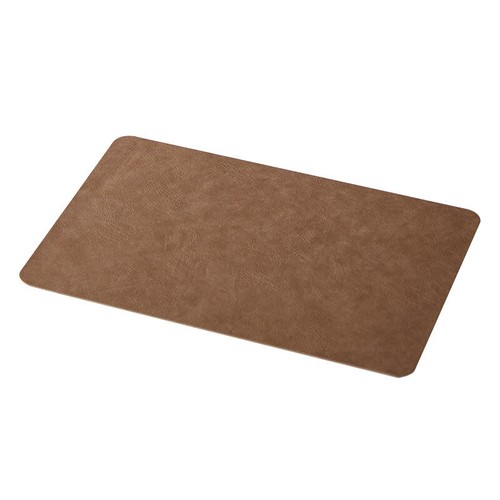 PU Leather Up to SET 6 x Dining Table Placemat Reversible Water Stain Resistant - Picture 22 of 56
