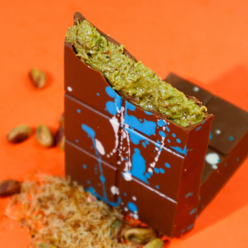 CRAZY CHOCO DUBAI CHOCOLATE - VIRAL KUNAFA PISTACHIO MILK CHOCOLATE - 180g
