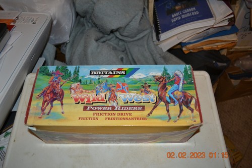 Britains Komplett Display Box Power Riders