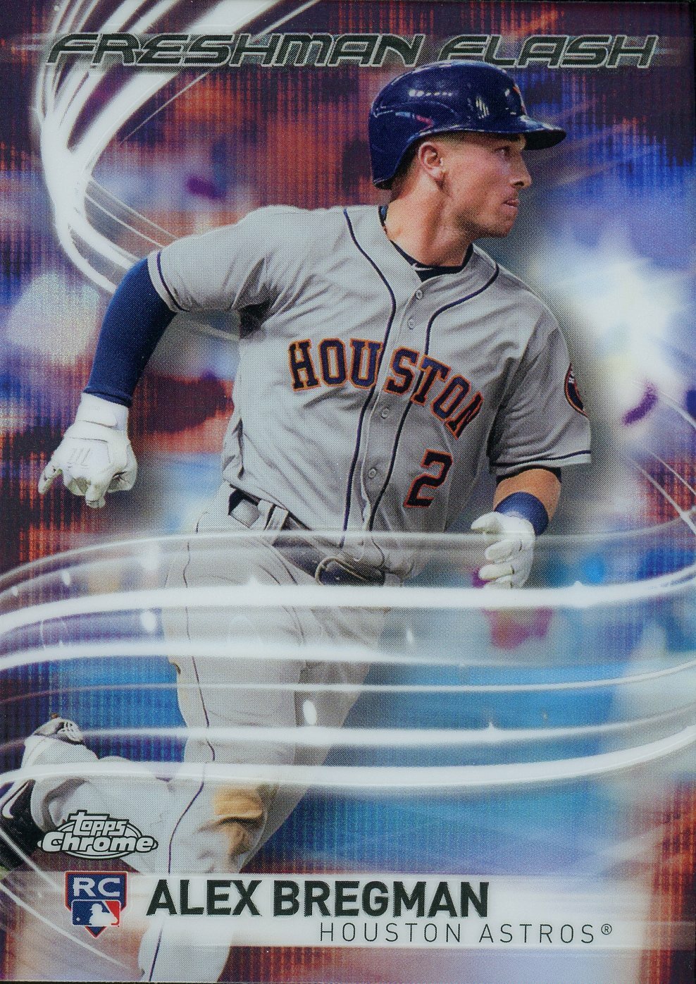 2017 Topps Chrome Alex Bregman #FF-10 Rookie Card (RC) Freshman Flash