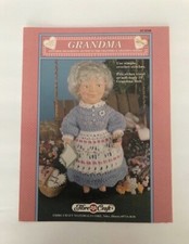 Fibre Craft Materials Grandma Doll Crochet Pattern Leaflet FCM340
