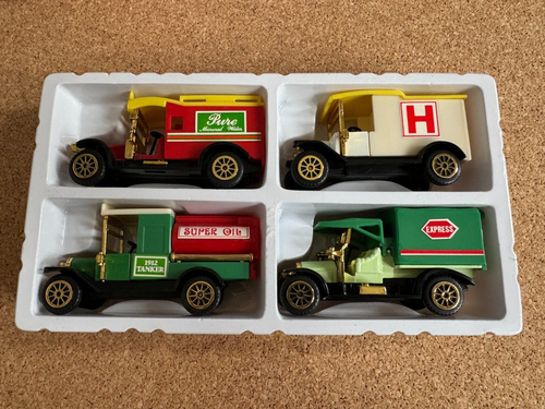 Reader's Digest 4er Set Druckguss Metall klassische LKW Miniaturen... verpackt. - Bild 6 von 7