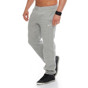 grey fleece tracksuit bottoms