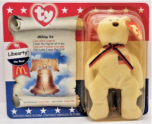 McDonalds 2000 Ty Teenie Beanie Babys - komplettes amerikanisches Trio Set - Bild 2 von 5