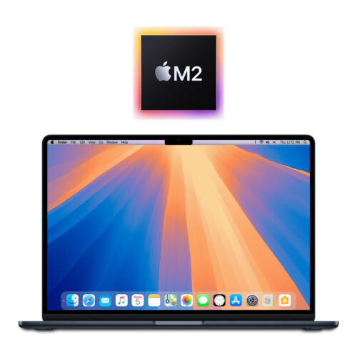NEW Midnight 2023 Apple M2 MacBook Air 15" 8GB 512GB A2941 w/ 1 Year Warranty - Picture 3 of 7