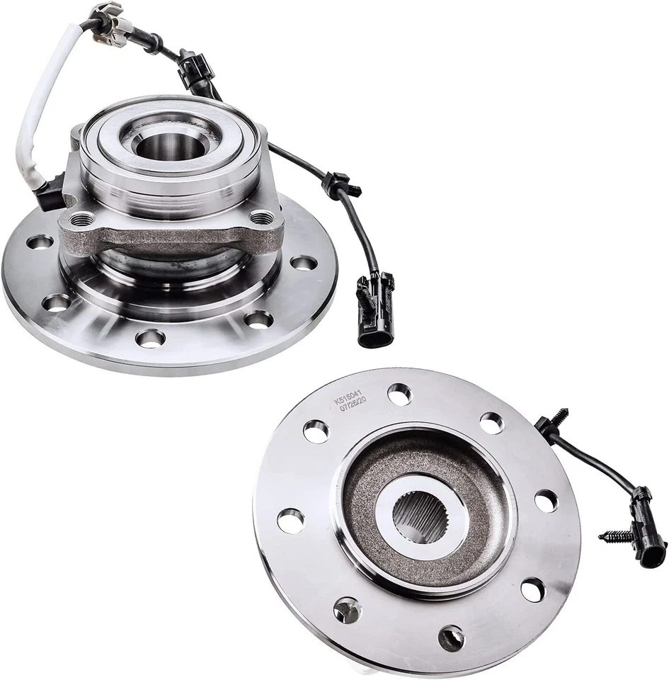 Kit de varilla de amarre de cubo de cojinete de rueda delantera 4x4 para Chevy GMC K2500 K1500 Suburban K3500 Foto 3 de 4