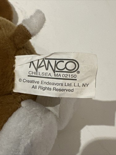 Nanco Plush Sad Sam & Honey Stuffed Puppy Dog Satin Rainbow Star Sad Eyes - Picture 5 of 8
