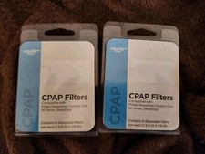 Lot of 2 CPAP Filters (12), Philips Respironics System One, 60 Series, Sleepeasy