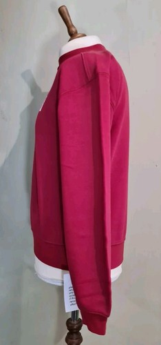 Les Girls Les Boys Loopback Jogger And Sweatshirt Set College Red Size Small - Picture 2 of 12