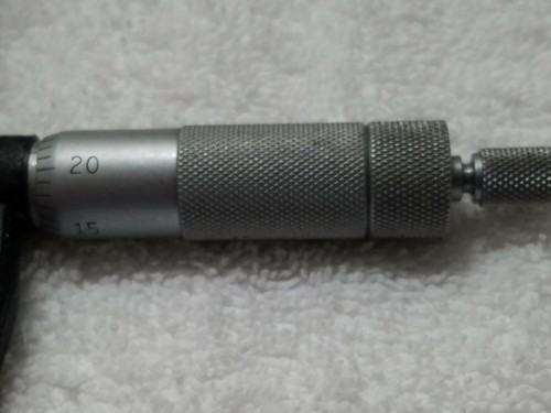 MG TOOL COMPANY MIKROMETER 1-2" NO.2000 MADE IN USA MIT BOX & ANLEITUNG  - Bild 3 von 9