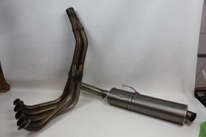 Kawasaki-ZX6R-Ninja-99-02-Muzzy-Full-System-Exhaust-Can-Muffler-Pipe-Headers