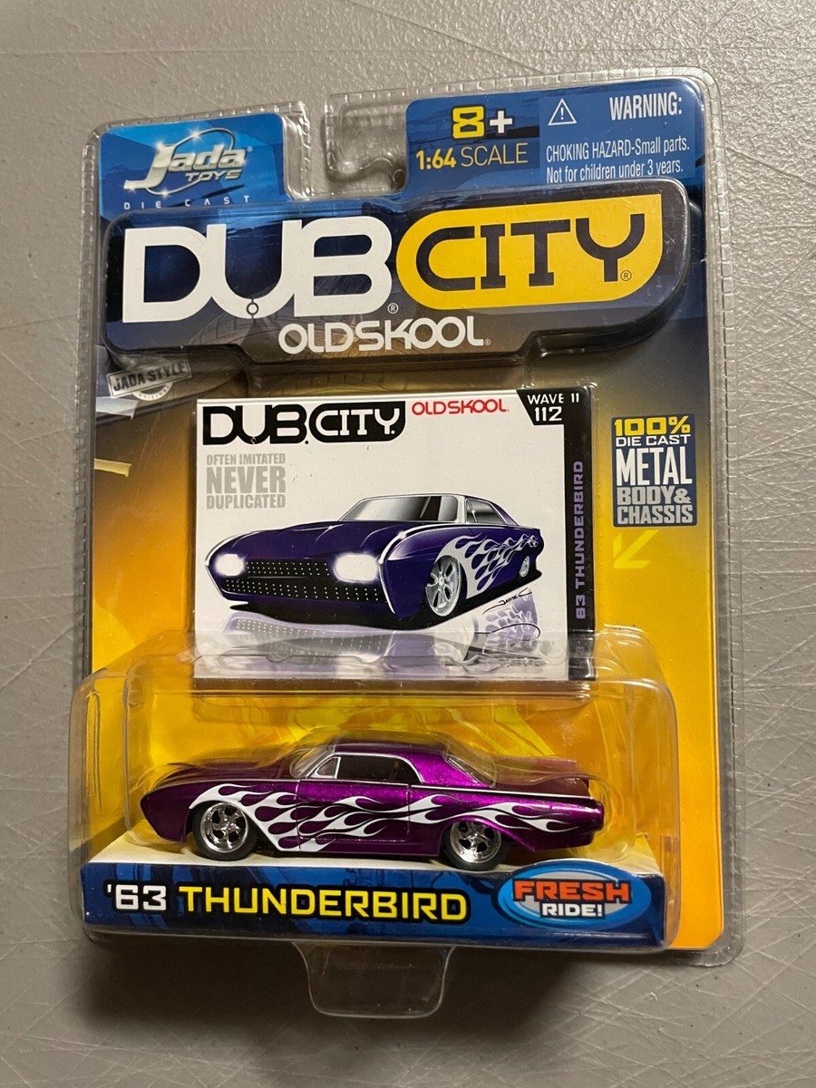 JADA, DUB CITY, 1:64, LOT OF 4 CARS, ALL 4 ARE IN MINT