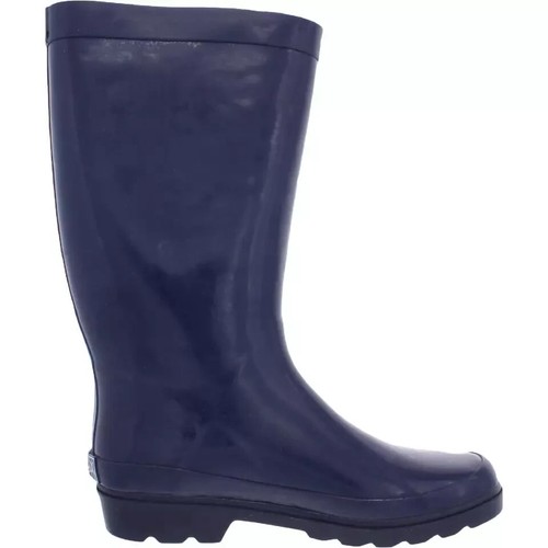 Sugar Womens Raffle 4 Solid Navy Waterproof Rain Boots WS07633W Size 7M - Picture 2 of 4