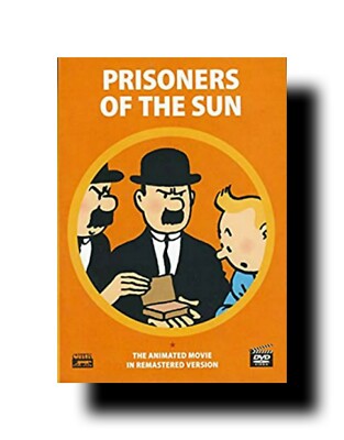 Very Rare Dvd English French Adventures Of Tintin Prisoners Of The Sun Remasterd Ebay