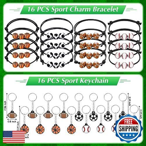 Aoriher 162 Piezas Favores de Fiesta Deportiva, Rellenos de Bolsa de Regalo Deportivo Espuma Baloncesto So - Imagen 2 de 5