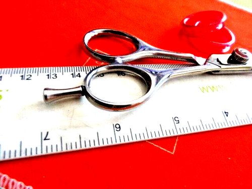 PET Upward Curved _ Pet Grooming Scissors for Cat Dog Ball Round SAFETY TIP - Picture 15 of 21