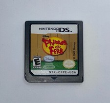 Disney's Phineas and Ferb (Nintendo DS) Tested W/Pic, Cart Only, Authentic