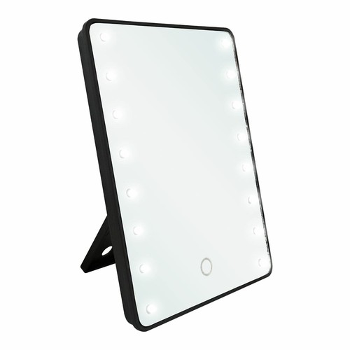 22 LED MAKE-UP VANITY MIRROR Tabletop Light Up Touch Screen Cosmetic Bathroom UK - Picture 2 of 16