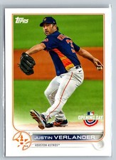 2022 Topps Opening Day #103 Justin Verlander Houston Astros